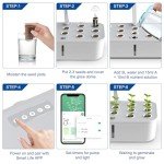 WiFi-Controlled Hydroponic Indoor Garden System