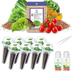 Indoor Hydroponic Salad Greens Seed Pod Kit