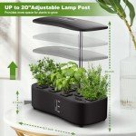 Automatic Hydroponic Indoor Garden Kit with LED Light