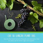 Reusable Adjustable Garden Ties | 50 ft Length