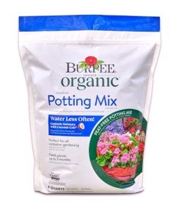 Burpee Organic Potting Soil Mix for Indoor Gardens