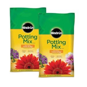 Miracle-Gro Indoor Potting Mix, 8 Qt, 2-Pack