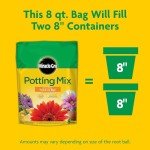 Miracle-Gro Indoor Potting Mix, 8 Qt, 2-Pack