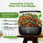 Smart Hydroponic Indoor Garden System with LED Grow Light