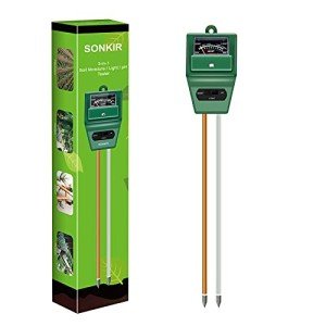 3-in-1 Soil pH Meter and Moisture Tester