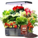 Smart Indoor Herb Garden with LED Grow Light