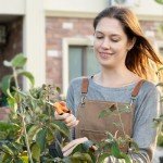 VIVOSUN 6.5" Stainless Steel Pruning Shears - Orange