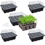Bonviee Seed Starter Tray Kit with Humidity Dome
