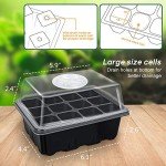 Bonviee Seed Starter Tray Kit with Humidity Dome