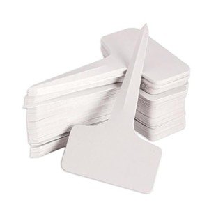 KINGLAKE 100 Pack Plastic Plant T-Type Tags