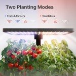 SUNCOZE 20-Pod Hydroponics Indoor Herb Garden Kit