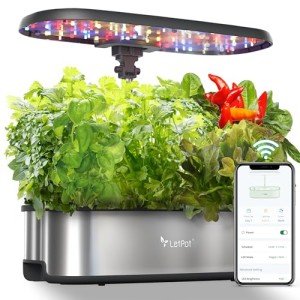 LetPot Smart Indoor Herb Garden Kit with 12 Pods
