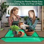Indoor Plant Repotting Mat - 26'' x 26