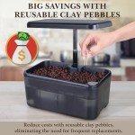 Smart Indoor Herb Garden with LED Grow Light