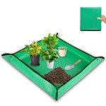 Portable Indoor Plant Repotting Mat - 26" x 26