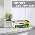 DIY Indoor Herb Garden Starter Kit with Seeds