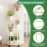 Wellsign 16-inch Gold Indoor Plant Trellis - 4 Pack