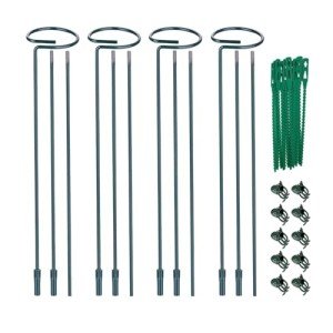 Adjustable Plant Support Stakes - 4-Pack, 12-36