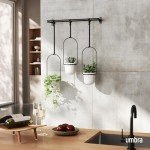 Umbra Triflora Set: 3 Hanging Indoor Planters