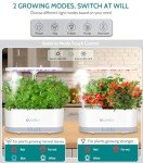Misting Hydroponic Herb Garden Kit with Grow Light