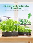 BESSERITE Indoor Hydroponic Grow System with Light