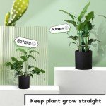 Adjustable Plant Stakes with Clips - 16 pcs Set