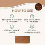 Coco Bliss Organic Coco Coir Bricks - 5-Pack