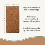 Coco Bliss Organic Coco Coir Bricks - 5-Pack