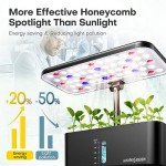 10-Pod Hydroponic Indoor Garden System with LED Light