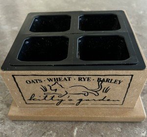 Smartcat Kitty's Garden Edible Grass Planter