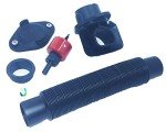 DIY Rain Barrel Diverter Parts for Downspouts