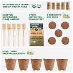 USDA Organic Indoor Herb Garden Kit