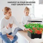 MUFGA 18-Pod Hydroponic Herb Garden with LED Light
