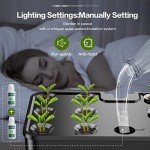 MUFGA Hydroponic Indoor Garden with LED Light