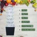 Vertical Hydroponic Indoor Garden Planter Kit