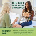 Edible Flower Seed Starter Kit for Indoor Gardening