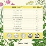 Organic Herb Seed Collection: 10 Germination Guaranteed Varieties