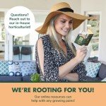 Edible Flower Seed Starter Kit for Indoor Gardening