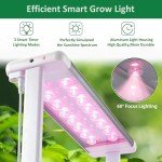 Smart Hydroponic Garden Kit with LED Light