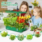 GreeHealth Hydroponics Indoor Herb Garden Kit
