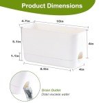 Oliz Self-Watering Indoor Herb Garden Planter