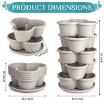 Stackable Vertical Planter for Easy Herb Growing