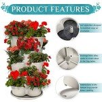 Stackable Vertical Planter for Easy Herb Growing