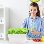 Oliz Self-Watering Indoor Herb Garden Planter