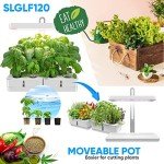 Smart Indoor Herb Garden with 8 Growing Pods