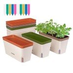 VIVOSUN Self-Watering Herb Planters, 6-Pack