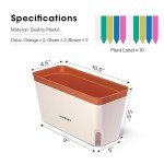 VIVOSUN Self-Watering Herb Planters, 6-Pack