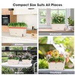 VIVOSUN Self-Watering Herb Planters, 6-Pack