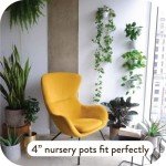 Self-Watering Wall Planters for Indoor Gardens (Set of 3)