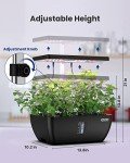 iDOO 12-Pod Hydroponic Indoor Garden System